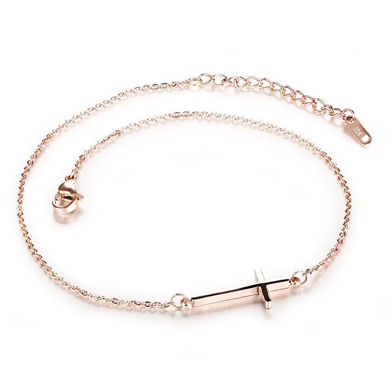 Cross Anklet