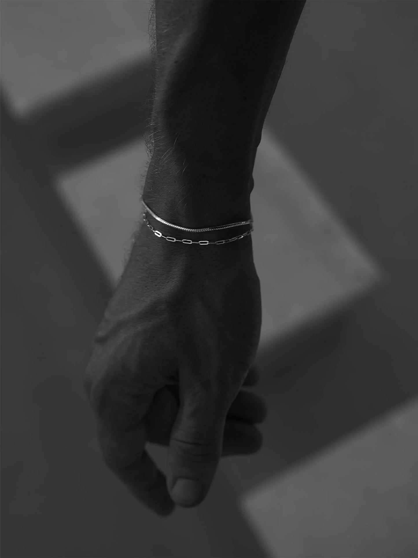 Armband mit Kastenkette