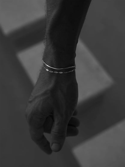 Armband mit Kastenkette