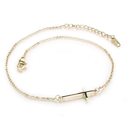 Cross Anklet
