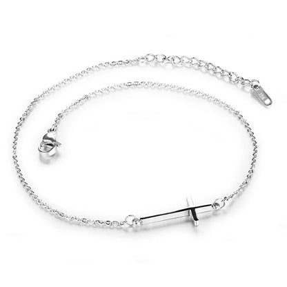 Cross Anklet