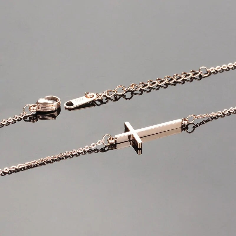Cross Anklet