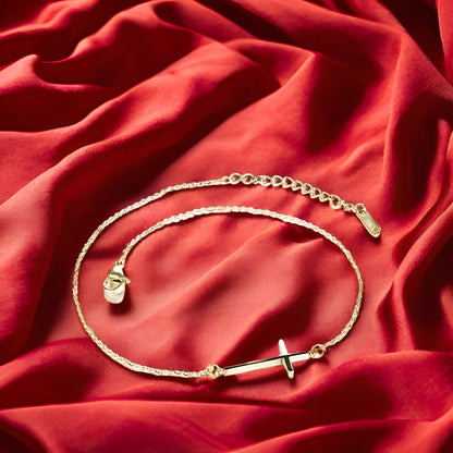 Cross Anklet
